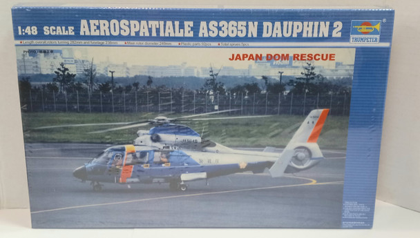 OakridgeStores.com | RESALE SHOP - Trumpeter 1:48 Aerospatiale AS365N Dauphin 2 #02818 - BREV-02818-NS8010 CNSG6922803628189