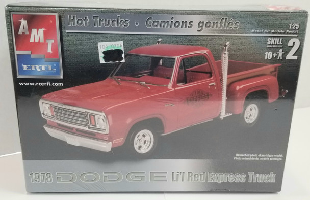 OakridgeStores.com | RESALE SHOP - AMT/ERTL Hot Trucks 1978 Dodge Lil Red Express Truck 1/25 #31938 - BREV-31938-NS7964 CNSG036881319382