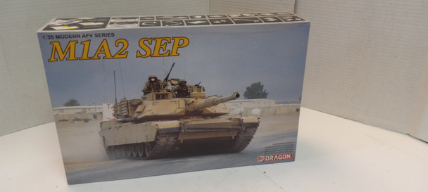 OakridgeStores.com | RESALE SHOP - Dragon 1/35 Scale US Army M1A2 SEP Abrams Main Battle Tank Kit Open Box - BREV-3536-NOB8111