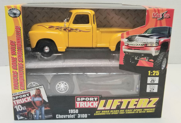 OakridgeStores.com | RESALE SHOP - Maisto Die cast Models Sport Truck Lifterz 1950 Chevrolet 3100 1/25 #39034 - BREV-39034-NS8033 CNSG090159390343