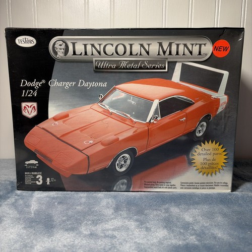 OakridgeStores.com | RESALE SHOP - Testors 7125 Lincoln Mint Ultra Metal 1/24 Dodge Charger Daytona Collection - BREV-7125-NS7910 CNSG075611712505