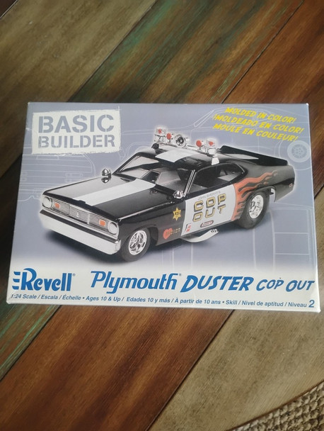 OakridgeStores.com | RESALE SHOP - Revell 1:24 Plymouth Duster Cop Out 85-0853 - BREV-85-0853-NS8145 CNSG031445008535