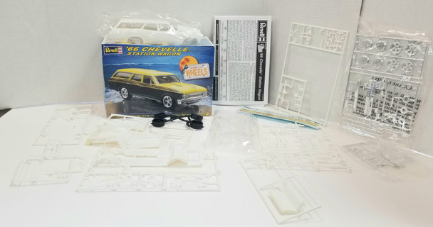 OakridgeStores.com | RESALE SHOP - Revell '66 Chevelle Station Wagon California Wheels 1/25 #85-1285 - BREV-85-1285-NOB7989