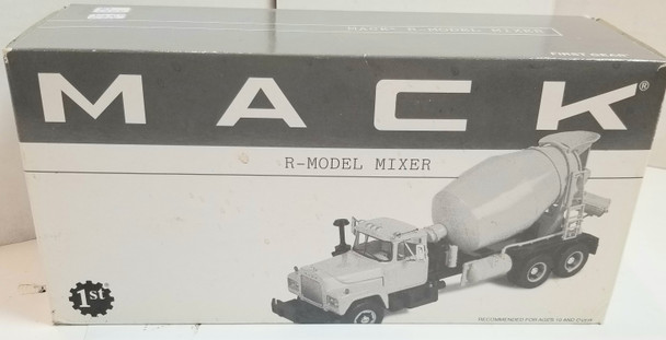OakridgeStores.com | RESALE SHOP - 1st Gear Mack R model Cement Mixer Prairie Materials #19-2683 1/34 - PAER-19-2683-NOB7706