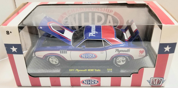OakridgeStores.com | RESALE SHOP - NHRA Championship '71 Plymouth Hemi Cuda 1:24 #40300 - PAER-40300-NOB7692 CNSG811469016026