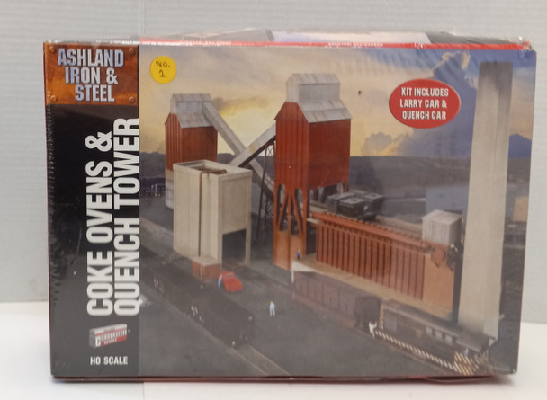 OakridgeStores.com | RESALE SHOP - Walthers Cornerstone HO Coke Ovens & Quench Tower Kit #933-2972 - PAER-933-2972-NOB7726 CNSG616374069477