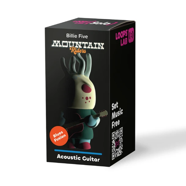 OakridgeStores.com | Loops Lab - Billie Five - Mountain Riders Sixth Member Musical Figure for Loops Stage - LPS-S-BILLIE FIVE 7290020007186