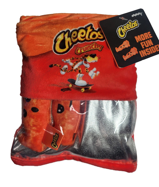 IScream - 6-Inch Cheetos Packaging Plush - Licensed Plush Toy with Removable Snack Pieces - 780-5053