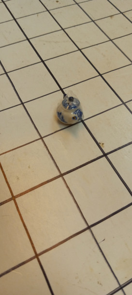 OakridgeStores.com | RESALE SHOP - Unbranded 1:12 Small Teapot with Delft Blue Pictures - BOST-XM3-LN7531