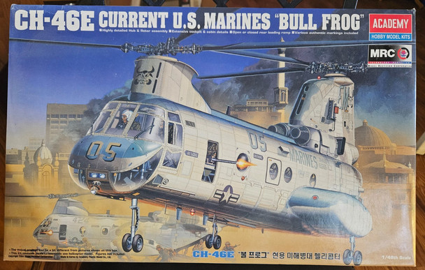 OakridgeStores.com | RESALE SHOP - Academy 1:48 CH-46E U.S. Marines "Bull Frog" 2226 - BREV-2226-NS8192 CNSG603550022265