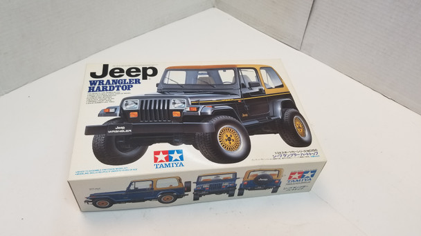 OakridgeStores.com | RESALE SHOP - TAMIYA 1/24 Jeep Wrangler Hard-Top in Good Condition Limited Edition Rare JAPAN - BREV-24150-NOB8265