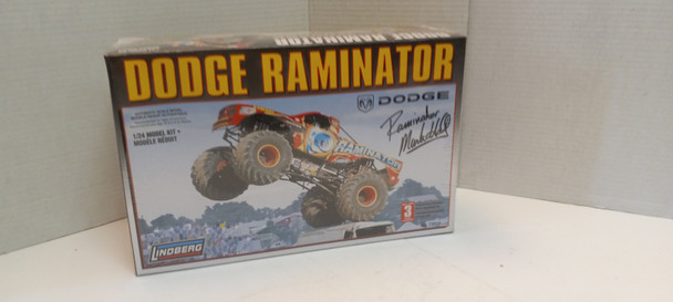 OakridgeStores.com | RESALE SHOP - Linberg Dodge Raminator Truck 1:24 Scale Model Kit Factory Sealed No. 73014 MINT - BREV-73014-NS7907