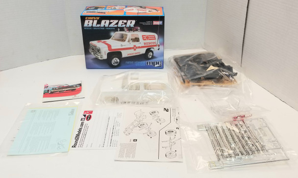 OakridgeStores.com | RESALE SHOP - MPC Snap it Chevy Blazer Rescue Emergency 1/25 #797L-12 - BREV-797L-12-NOB8430