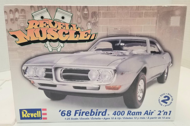 OakridgeStores.com | RESALE SHOP - Revell '68 Firebird 400 Ram Air 2n1 1/25 #85-2342 Revell Muscle - BREV-85-2342-NOB8404