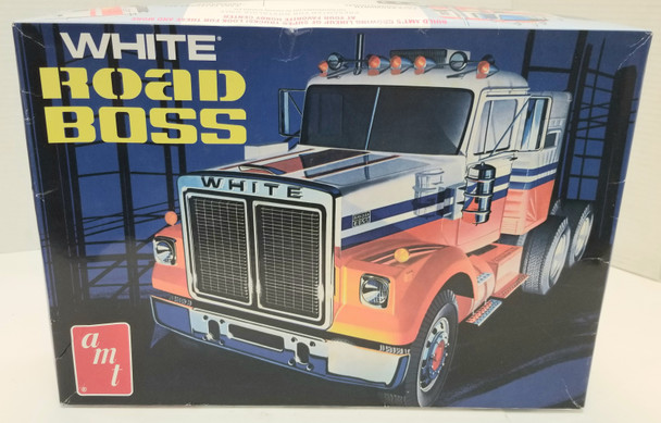 OakridgeStores.com | RESALE SHOP - AMT White Road Boss 1/25 AMT648-06 (Read Description Notes) - BREV-AMT648-06-U8284 CNSG858388010490