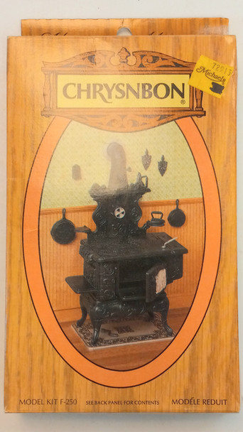 OakridgeStores.com | RESALE SHOP - Chrysnbon 1" Scale Vintage Kitchen Stove Furniture Kit #250 - DARU-F-250-NOB7637
