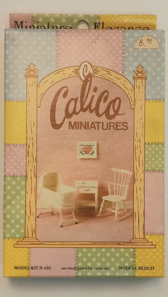 OakridgeStores.com | RESALE SHOP - Calico Miniatures 1" Scale Nursery Room Furniture Kit #101 - DARU-N-101-NOB7603