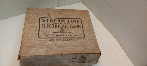 OakridgeStores.com | RESALE SHOP - Marx Stream Line Steam Type Electrical Train Set Very Nice RUNS GREAT antique - JOKZ-MARX1-LN7434