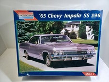 OakridgeStores.com | RESALE SHOP - MONOGRAM 1965 Chevy Impala SS 396 1:25 Scale Model Kit c1996 - PAER-112-85-2470-NOB1341 CNSG076513024703