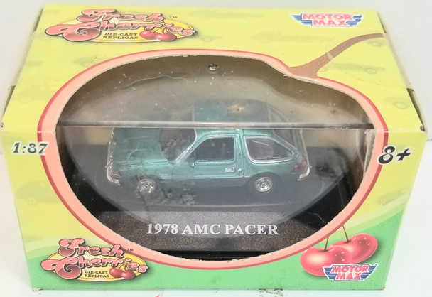 OakridgeStores.com | RESALE SHOP - Motor Max Fresh Cherry 1/87 1978 AMC Pacer #8003 - PAER-8003-NOB7802
