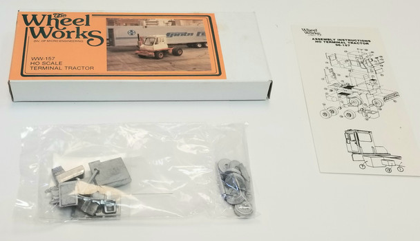OakridgeStores.com | RESALE SHOP - The Wheel Works WW157 HO Scale Terminal Tractor Kit - PAER-WW157-NOB7808