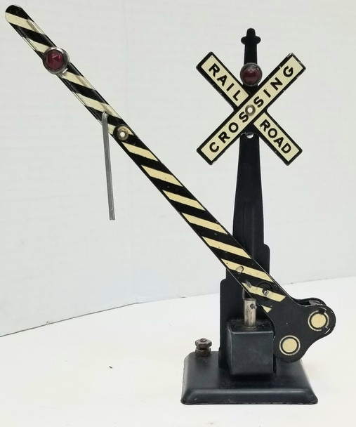 OakridgeStores.com | RESALE SHOP - Marx #438 O Gauge Train Railroad Crossing Arm and Signal Untested - SCTO-438RR-U7670