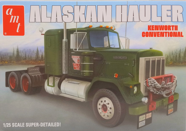 OakridgeStores.com | RESALE SHOP - AMT 1:25 Alaskan Hauler Kenworth Conventional Plastic Model Kit #1339/06 - STORE-AMT1339-NOB8354 CNSG849398056202