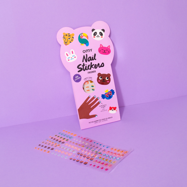 OakridgeStores.com | OMY - NAIL STICKERS - FRIENDS - Nail Stickers Set - NAIL04 3760301402879