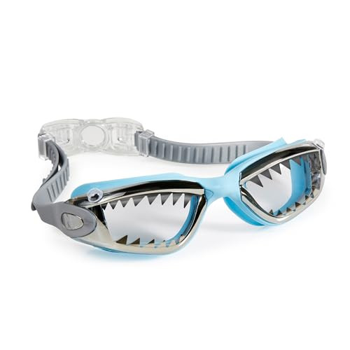 OakridgeStores.com | Bling2O - Jawsome Kids Swim Goggles - Baby Blue Tip Shark, UV & Anti-Fog, Ages 6+ - 001B-JAWS8B-6710 850294006710