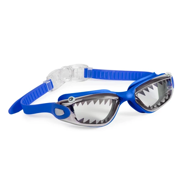 OakridgeStores.com | Bling2O - Jawsome Royal Reef Kids' Swim Goggles - Ages 6+, UV & Anti-Fog, Latex-Free, Hard Case - 001B-JAWS8B-6727 850294006727
