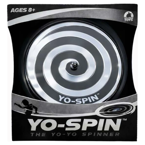 OakridgeStores.com | Blue Orange Games - Yo Spin: Metallic Black - Fidget Dexterity Skill Toy - 09346 850076932275
