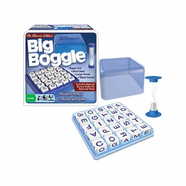 OakridgeStores.com | Winning Moves Games - Big Boggle - 5x5 Word Search Party Game for Ages 8+ - 1147 714043011472