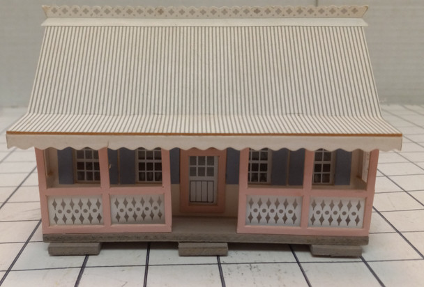 OakridgeStores.com | RESALE SHOP - Artisan- made Single Room White Home w/ Upright Piano 1:48 - BABE-WHITEHOME-NOB7580