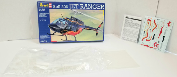 OakridgeStores.com | RESALE SHOP - Revell Bell 206 Jet Ranger #04479 1/32 - BREV-04479-NOB8606