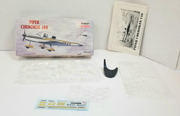 OakridgeStores.com | RESALE SHOP - Minicraft Piper Cherokee 140 #11610 1/48 - BREV-11610-NOB8608
