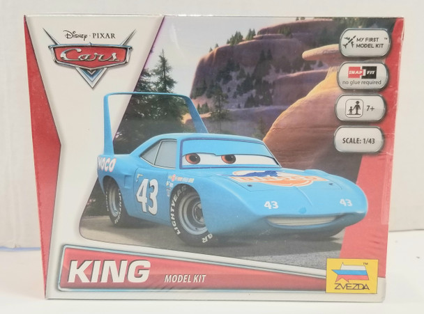 OakridgeStores.com | RESALE SHOP - Zvezda Pixar Cars 1/43 King Kit #2013 - BREV-2013-NS8626