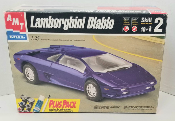 OakridgeStores.com | RESALE SHOP - AMT ERTL Lamborghini Diablo 1/25 W/ Plus Pack #31514 - BREV-31514-LN8473