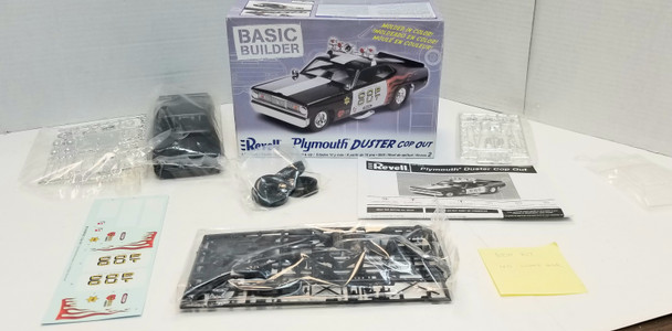 OakridgeStores.com | RESALE SHOP - Revell Basic Builders Plymouth Duster Cop Out 1/24 #85-0853 - BREV-85-0853-LN8490
