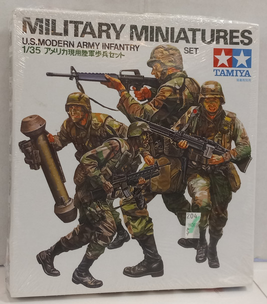 OakridgeStores.com | RESALE SHOP - Tamya 1:35 Military Miniatures US Modern Infantry Model Kit 35133 - BREV-TAM35133-NS8572