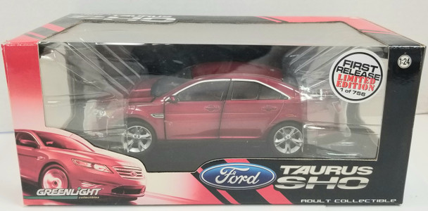 OakridgeStores.com | RESALE SHOP - Greenlight Ford Taurus SHO 1/24 LTD of 756 #50220 c.2010 - PAER-50220-NS8629