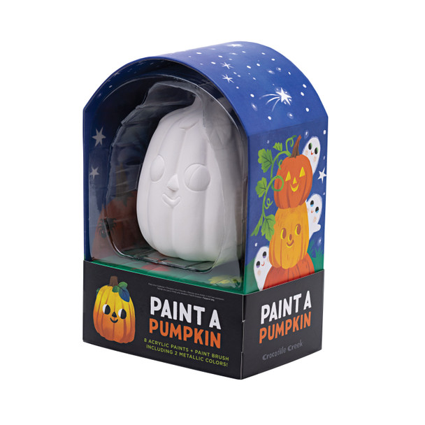 OakridgeStores.com | Crocodile Creek - Paint a Pumpkin - Ceramic Painting Kit - 75681 732396756819