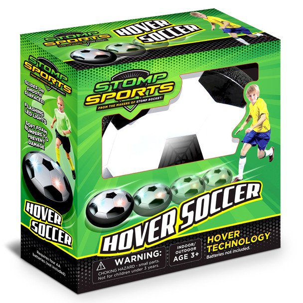 OakridgeStores.com | Stomp Rocket - Stomp Sports Hover Soccer - Light-Up Indoor Air Soccer Toy - 83001 795516830011