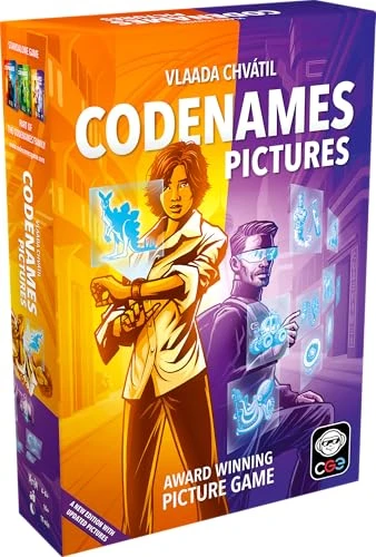 OakridgeStores.com | Czech Games - Codenames: Pictures (2nd Edition) - Image Deduction Party Board Game - CGE00131 8594156311315