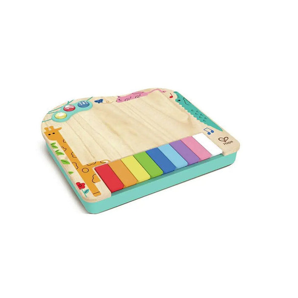 OakridgeStores.com | Hape - Pixel Piano - Interactive First Piano w/ Lights, 9 Keys & 3 Play Modes for Ages 1+ - E0635 6943478045453