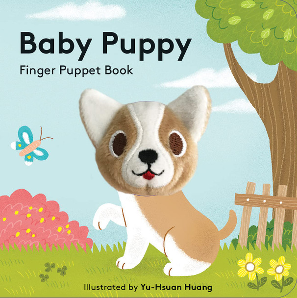 OakridgeStores.com | Chronicle Books - Baby Puppy: Finger Puppet Book - Interactive Finger Puppet Book - 12845 9781797212845