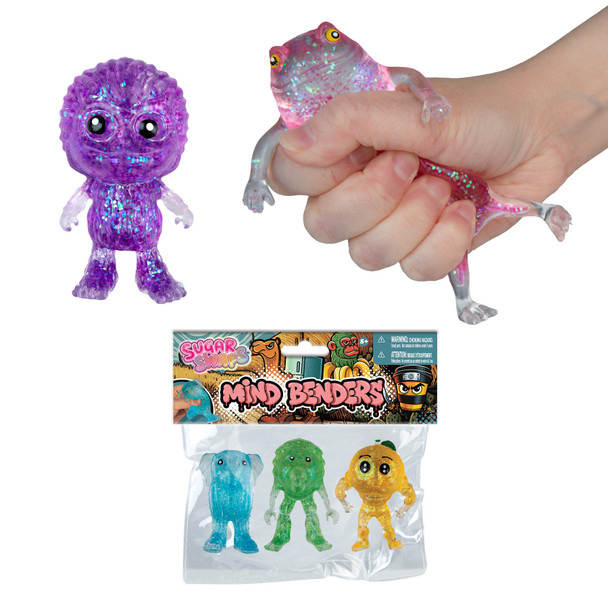 OakridgeStores.com | Orb Toys - Sugar Swaps Mind Benders 3 Piece - 3-Pack Squishy Sensory Fidget Toys for Ages 5+ - 4274802407 622222427481