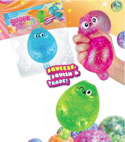 Orb Toys - Sugar Swaps Fat Cat - Squishy Sensory Fidget Toy for Ages 5+ - 4279001807