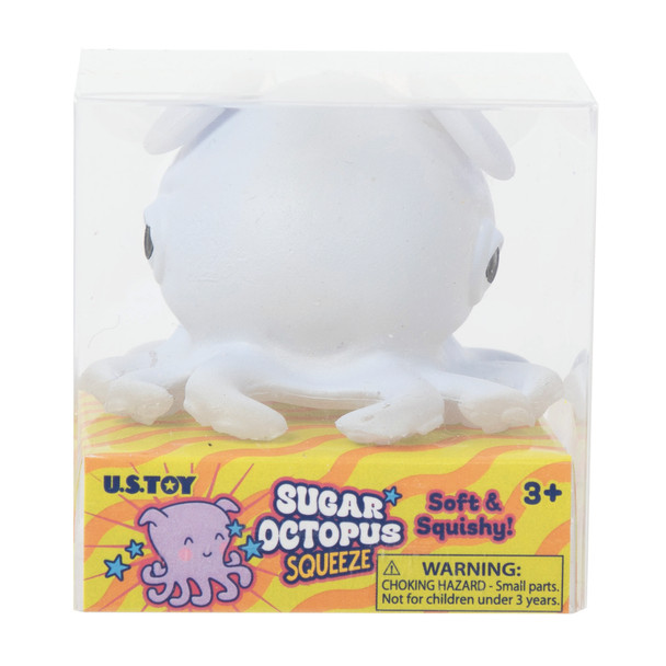 OakridgeStores.com | US Toys - Sugar Octopus Squeezy - Stretchy Squishy Sensory Fidget Toy, Assorted Colors - 2688 049392026885