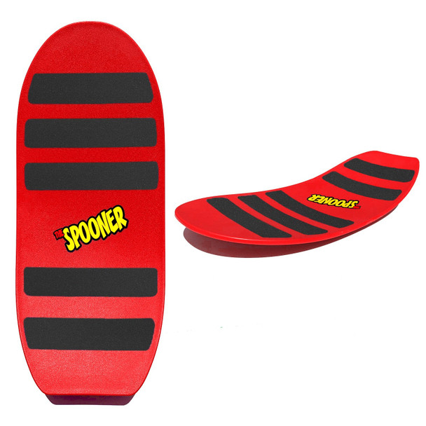 OakridgeStores.com | Spooner - Spooner Pro RED - Balance Board Trainer for Ages 3+, Indoor & Outdoor Active Play - PR-RED