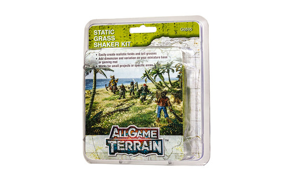 OakridgeStores.com | Woodland Scenics - Static Grass Shaker Kit - All Game Terrain - G6595 724771065951